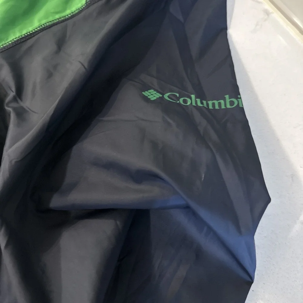 Notre‎ Dame Fighting Irish Windbreaker Rain Jacket Columbia Sportswear Sz Large